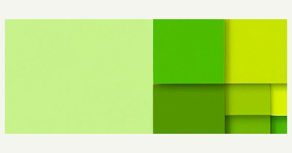 Nested green blocks representing hierarchical JavaScript contexts.